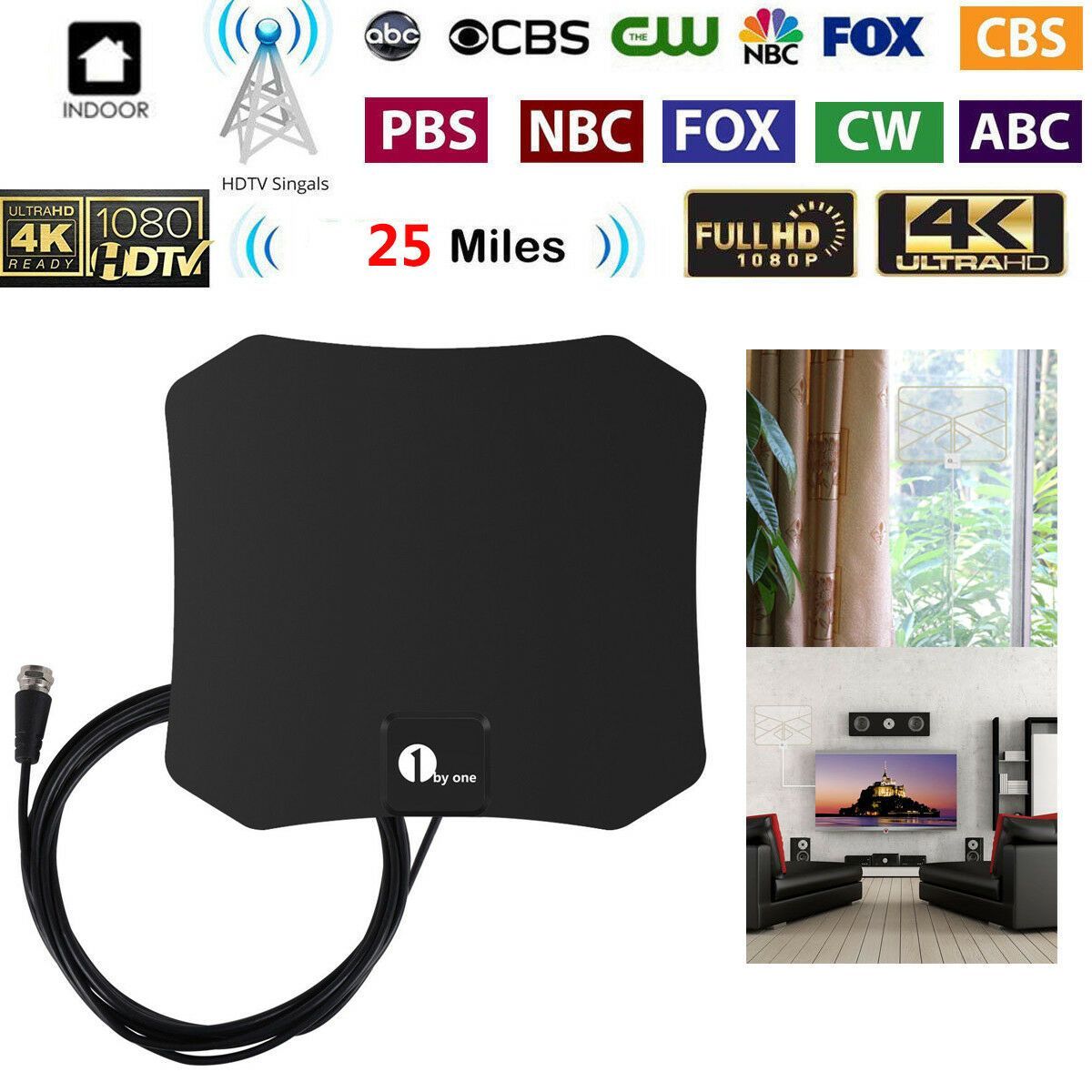 BowLift | Indoor Satellite HDTV Antenna