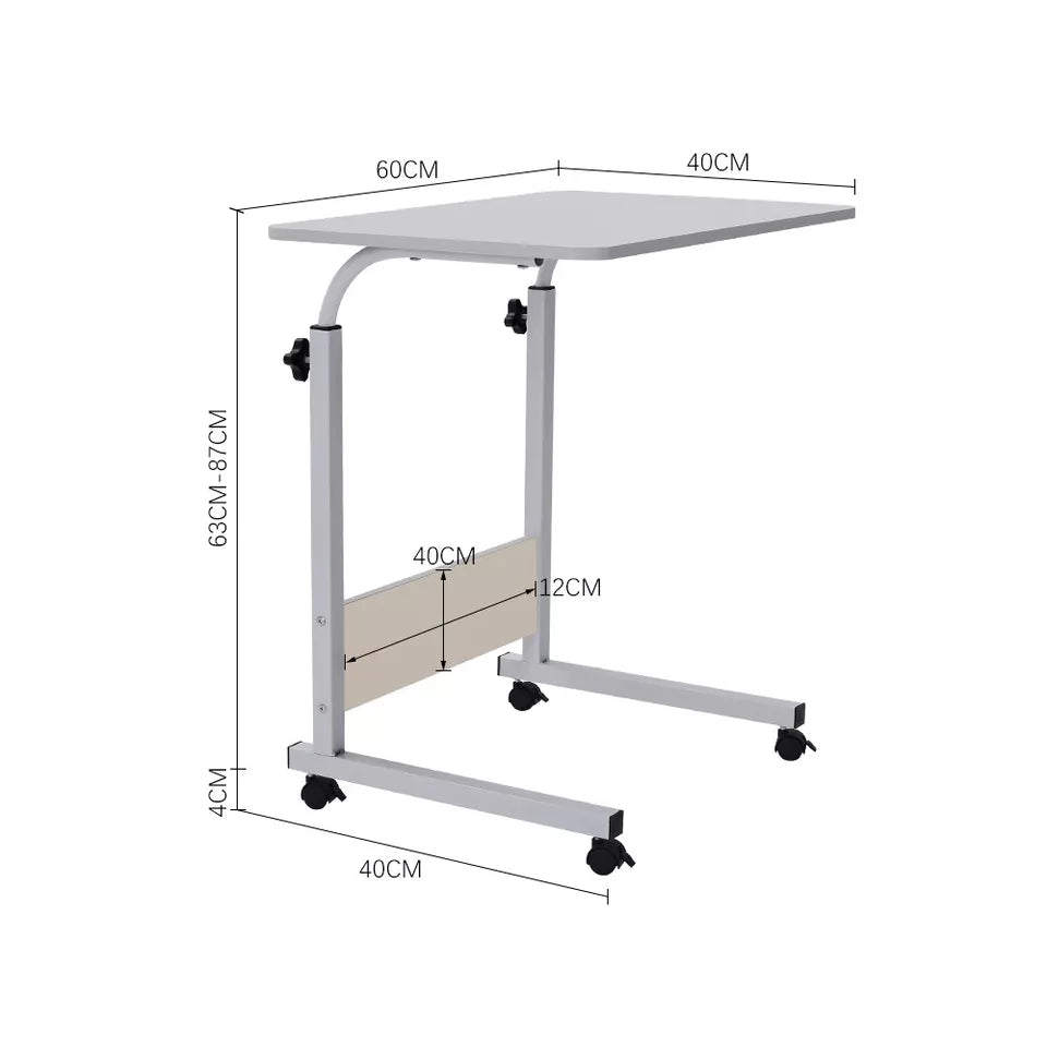 BowLift | Adjustable Laptop Desk | Multi-Purpose, Height-Adjustable & Mobile for Home Office, Bedside or Sofa Use
