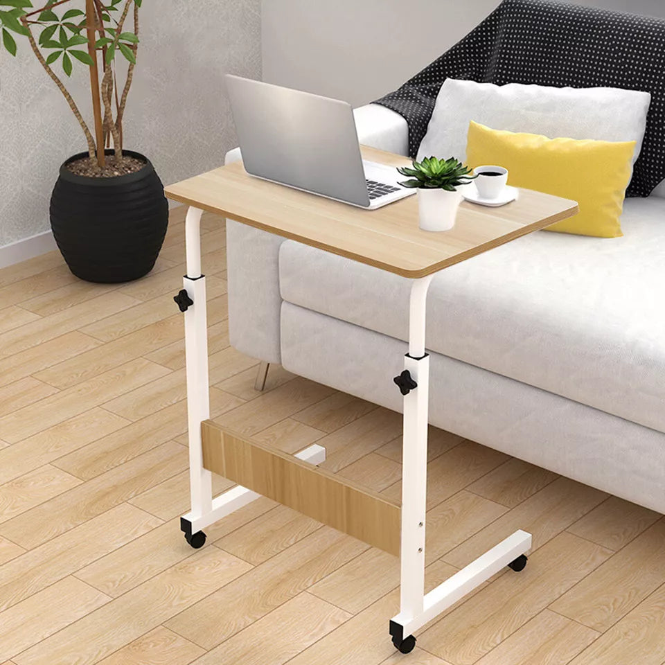 BowLift | Adjustable Laptop Desk | Multi-Purpose, Height-Adjustable & Mobile for Home Office, Bedside or Sofa Use