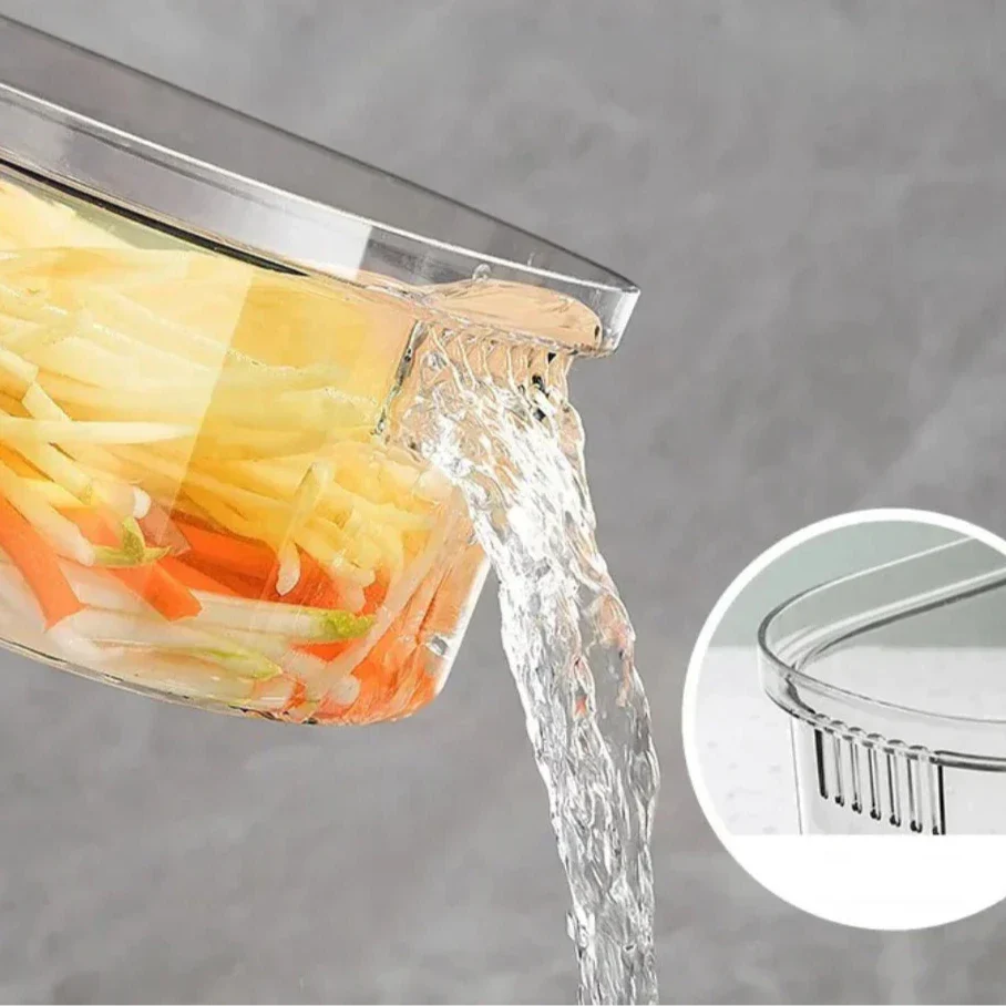 BowLift | 6-in-1 Vegetable Slicer with Safety Guard