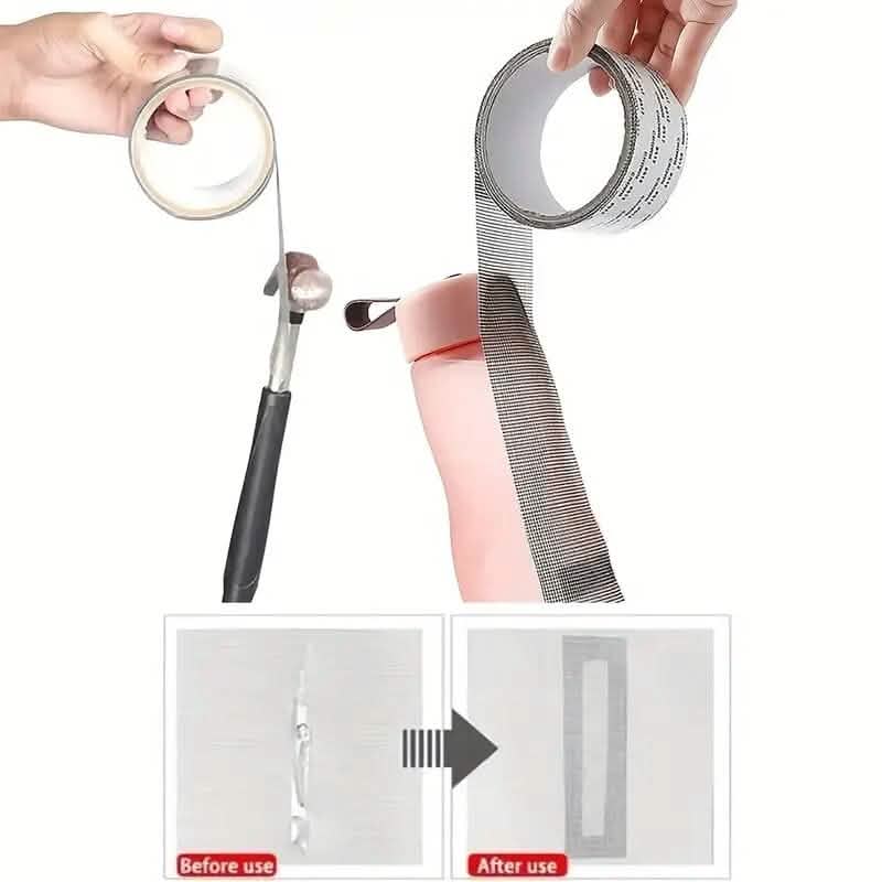 BowLift | Self-adhesive window screen tape net repair patch