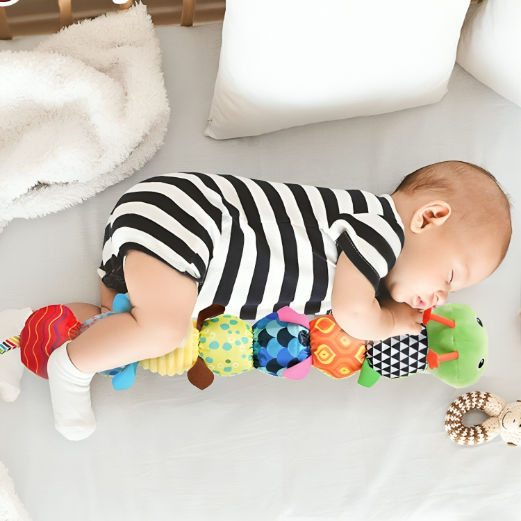BowLift | Baby Sensory Plush Musical Caterpillar Toy