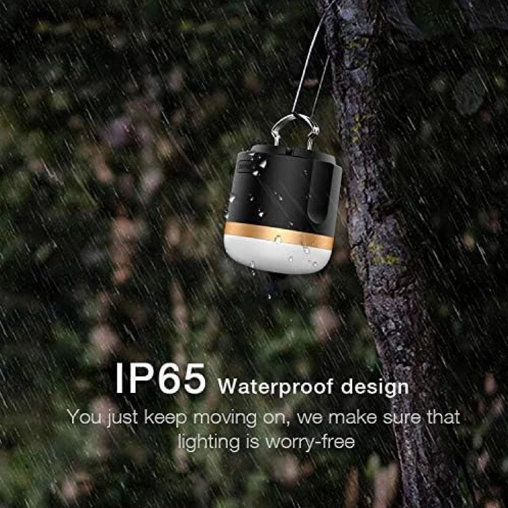 BowLift | Portable LED Camping Lamp with Power Bank – Rechargeable, USB Connection, for Outdoor & Emergencies
