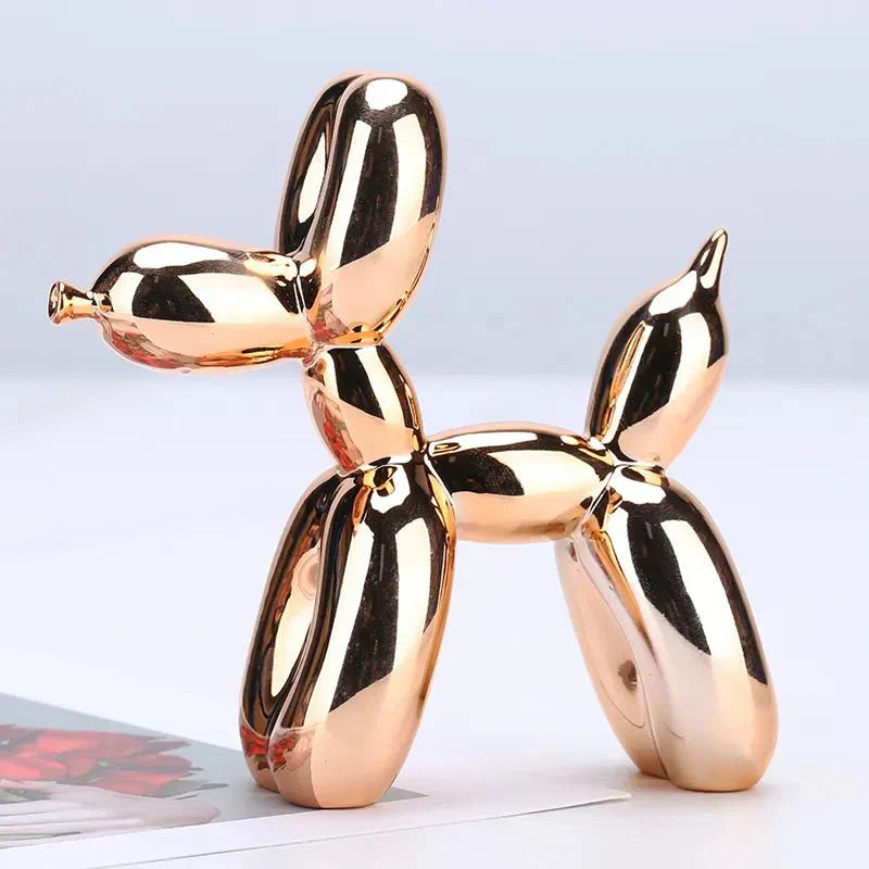BowLift | Living Room Decoration "Balloon Dog" made of shiny resin