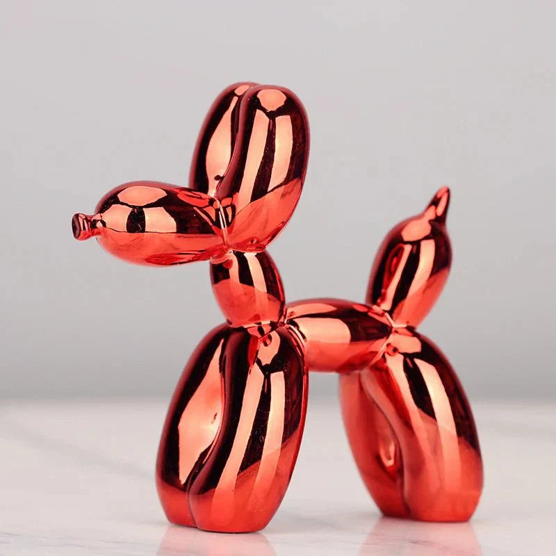 BowLift | Living Room Decoration "Balloon Dog" made of shiny resin