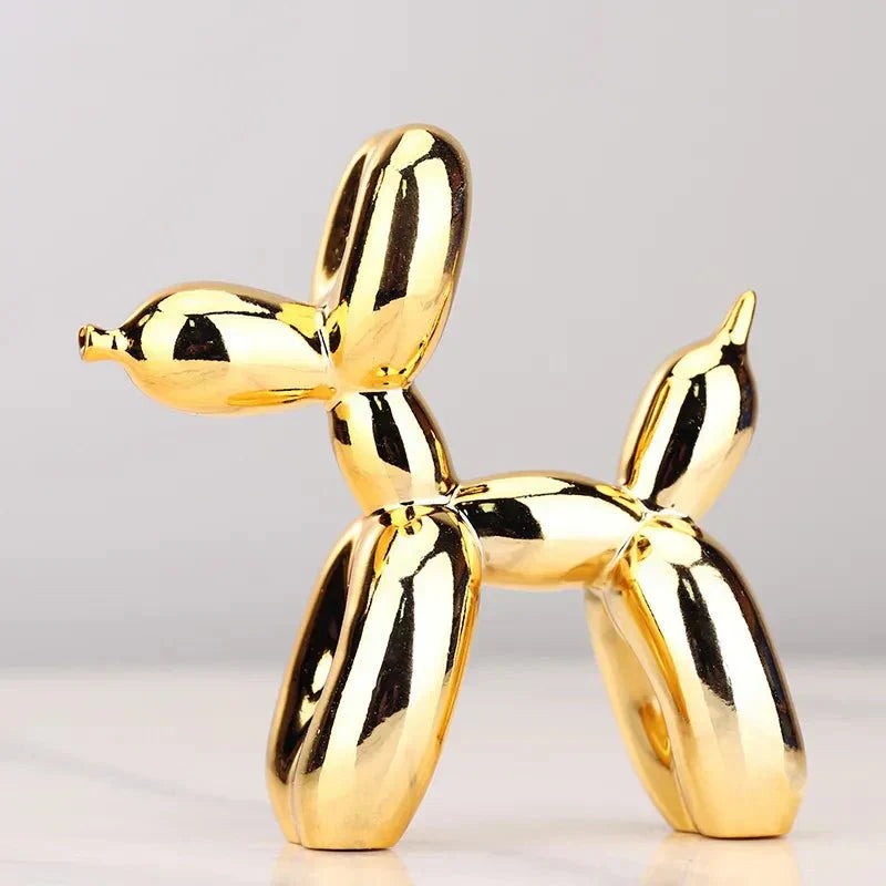 BowLift | Living Room Decoration "Balloon Dog" made of shiny resin