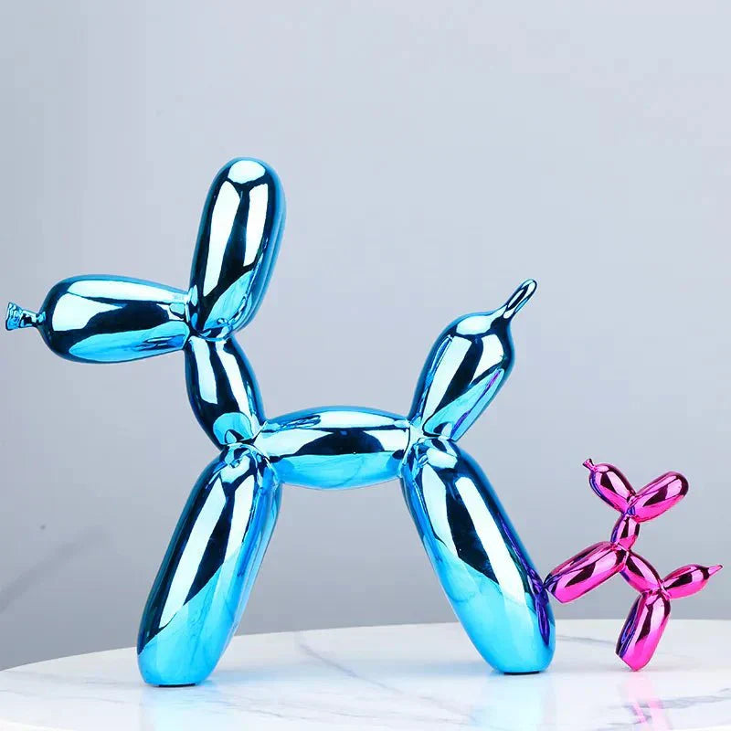 BowLift | Living Room Decoration "Balloon Dog" made of shiny resin