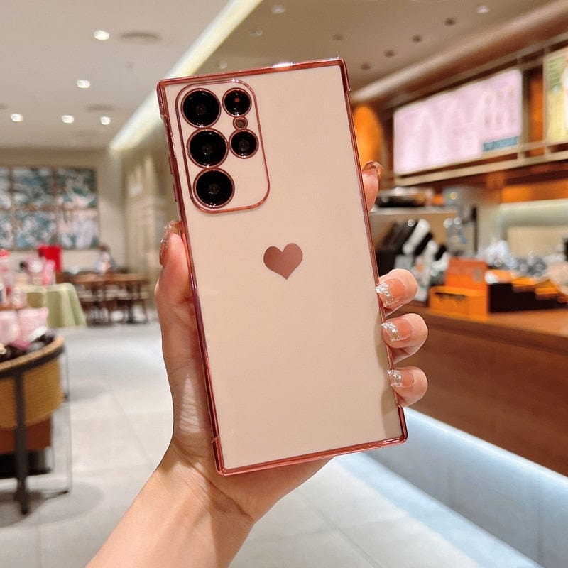 BowLift | Samsung phone cases | Luxurious, shock-resistant, plated square case