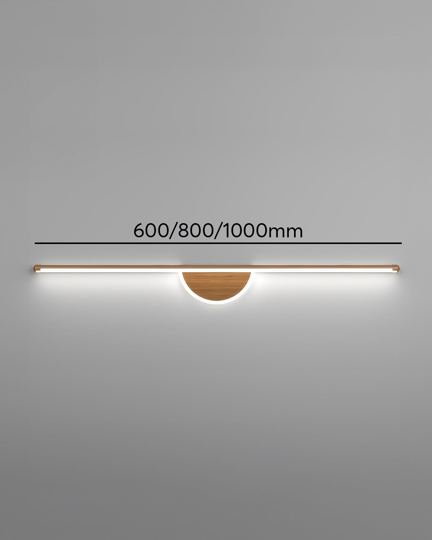 BowLift | Modern Wall Lamp made of Wooden Arch