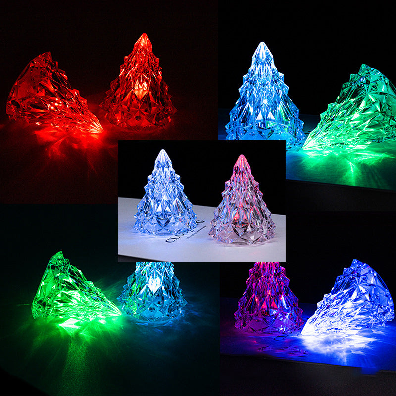 BowLift | Mini LED Crystal Christmas Tree Night Light
