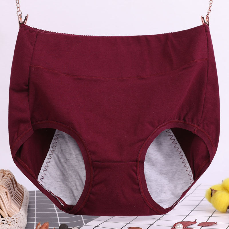 BowLift | High-waisted antibacterial, leak-proof physiological cotton briefs