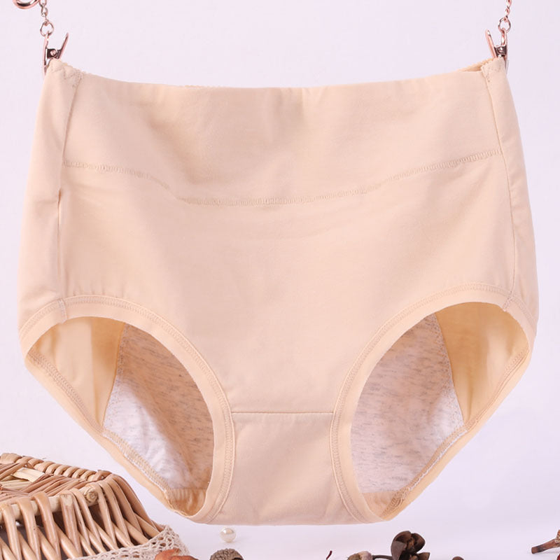 BowLift | High-waisted antibacterial, leak-proof physiological cotton briefs