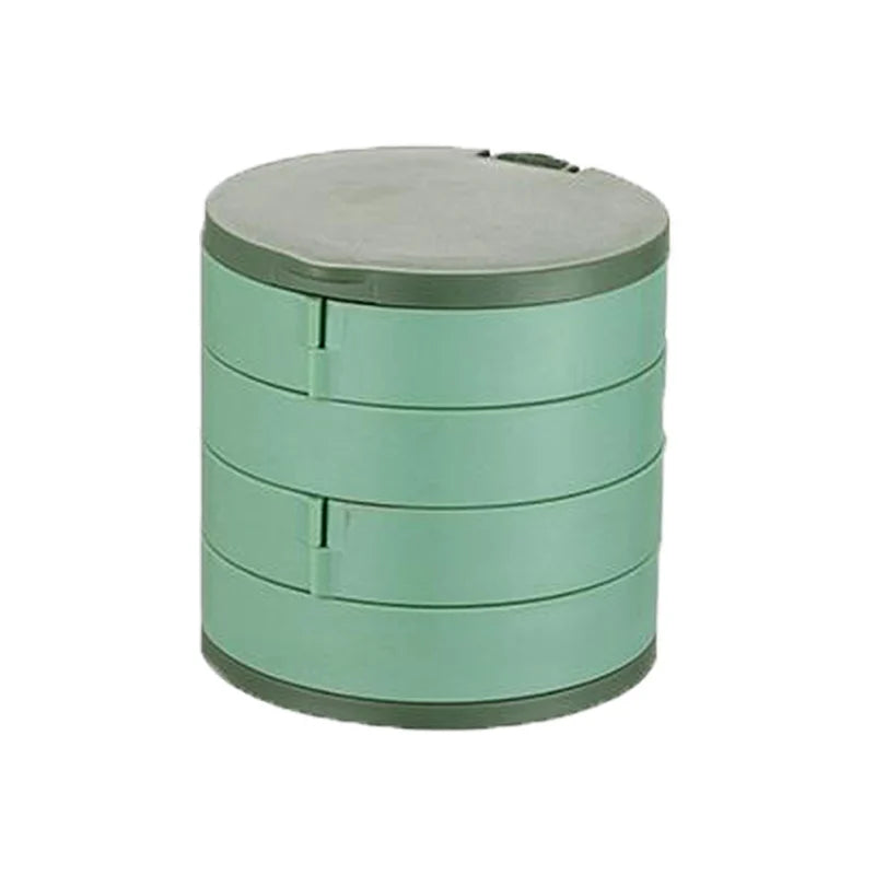 BowLift | Perfect Gift-4 Layer Rotatable Jewelry Storage Box