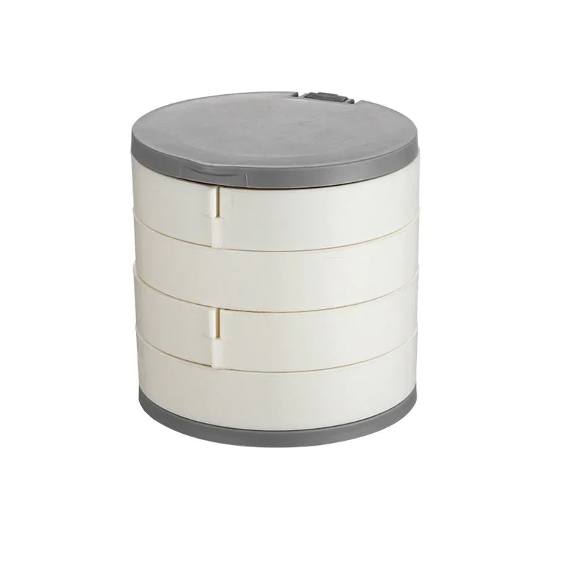 BowLift | Perfect Gift-4 Layer Rotatable Jewelry Storage Box