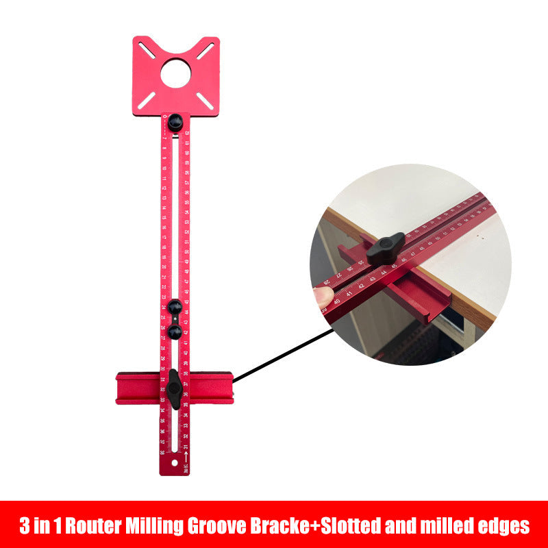 BowLift | 3 in 1 Router Milling Groove Bracke