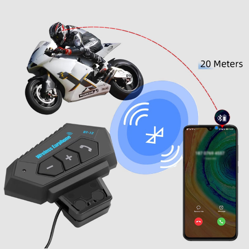 BowLift | BT12 Motorcycle Helmet Bluetooth Headset