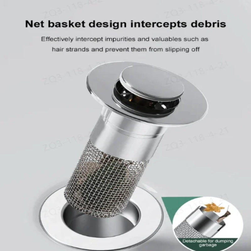 BowLift | Floor drain filter in stainless steel
