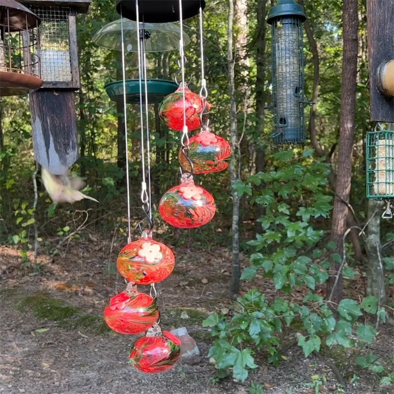BowLift | Charming Wind Chimes Feeders for Hummingbirds