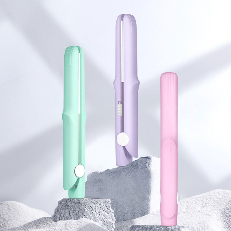 BowLift | 2-in-1 Mini Curling Wand & Flat Iron Hair Straightener