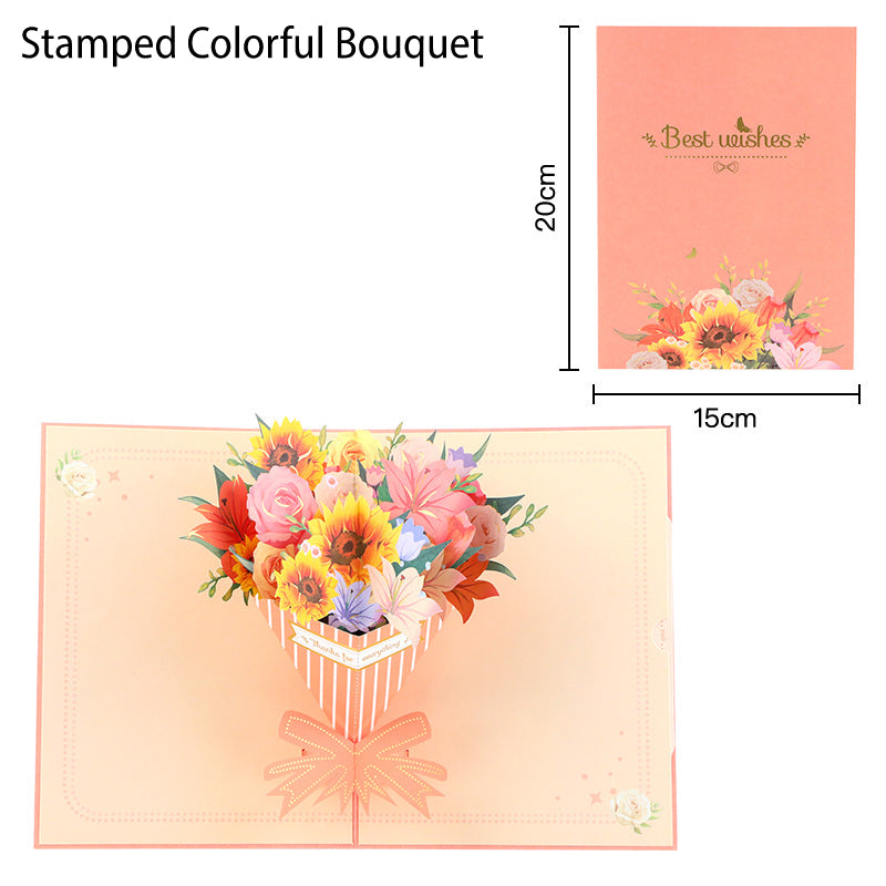 BowLift | Creative 3D paper cut-out card with popup greeting card