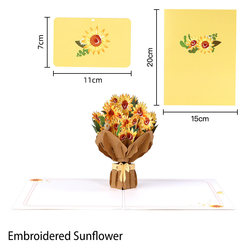 BowLift | Creative 3D paper cut-out card with popup greeting card