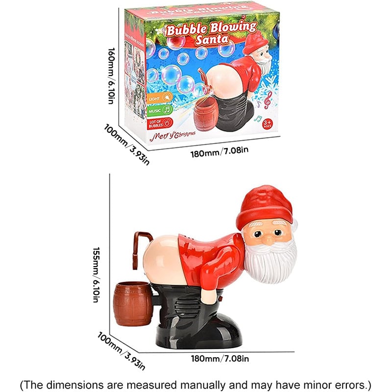 BowLift | Funny Santa bubble blower