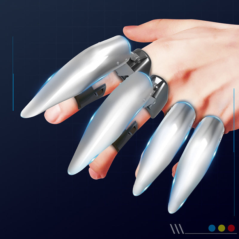 BowLift | Retractable mechanical wolf claw as a finger toy