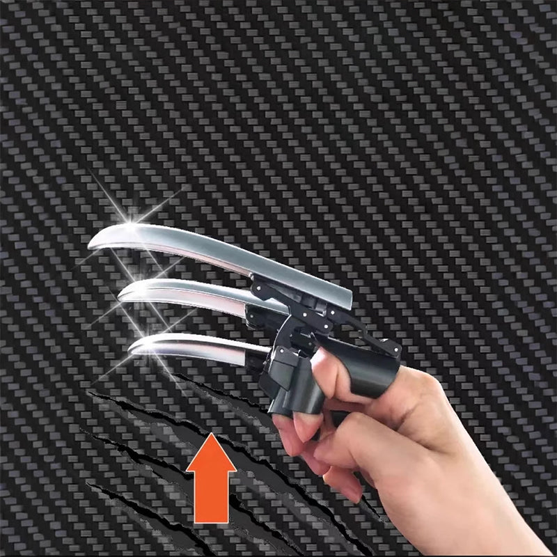 BowLift | Retractable mechanical wolf claw as a finger toy