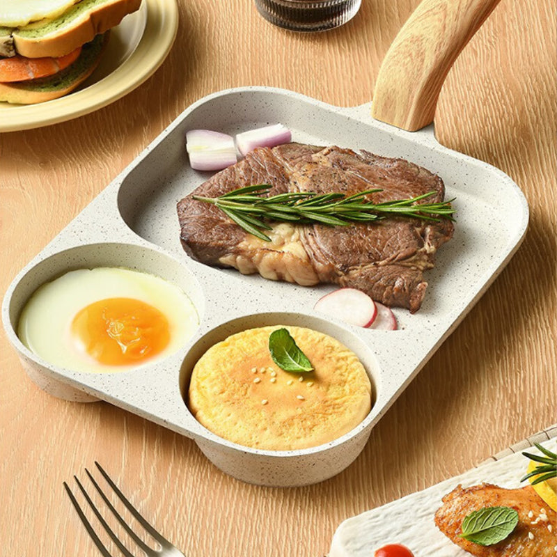 BowLift | 3-in-1 divided non-stick pan