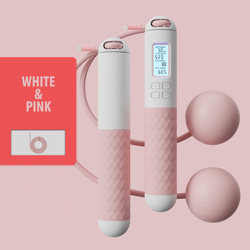 BowLift | Battery-operated skipping rope with counter and weight balls