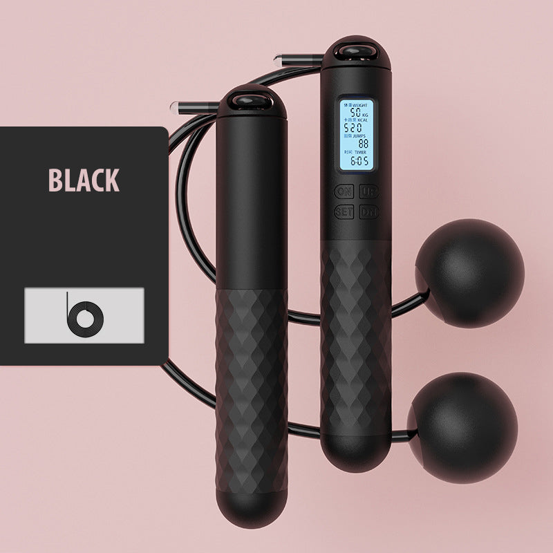 BowLift | Battery-operated skipping rope with counter and weight balls