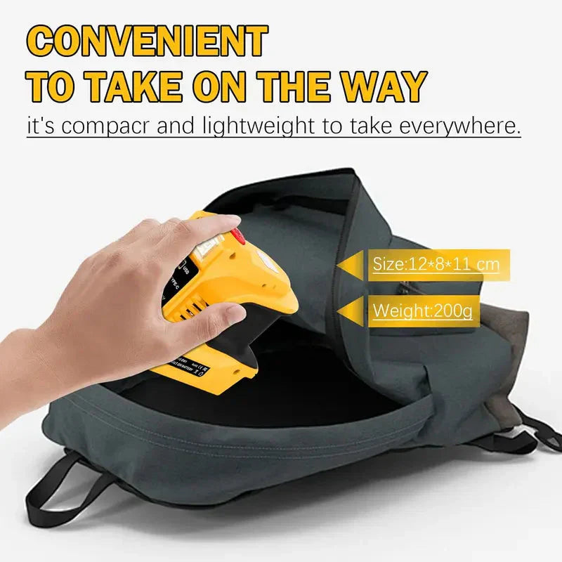 BowLift | Compact DC to AC inverter - for cars, caravans, outdoor use and holiday homes