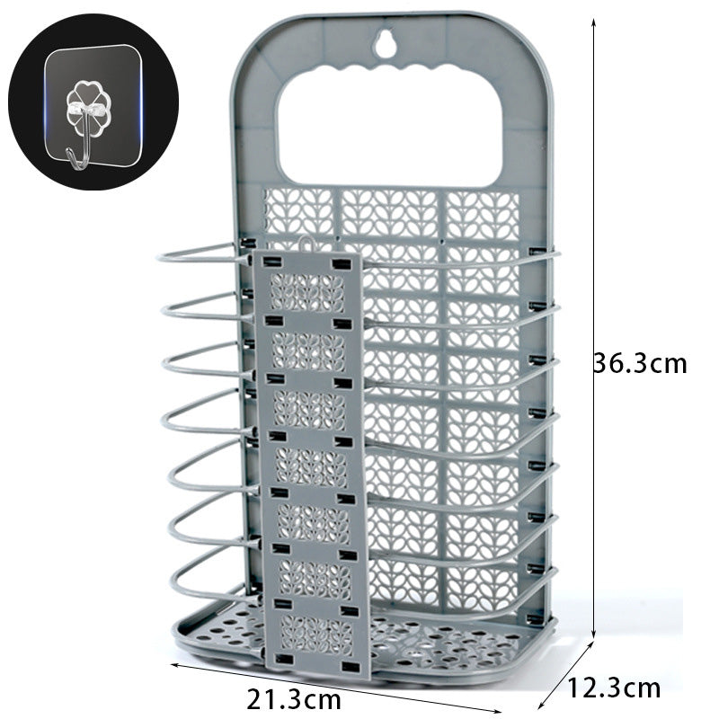 BowLift | Foldable wall-mounted laundry basket
