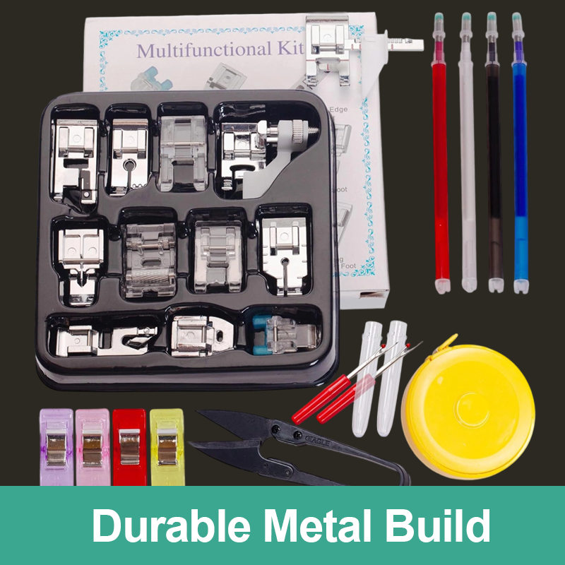 BowLift | Durable set of presser feet for sewing machine
