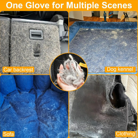 BowLift | Electrostatic gloves for removing pet hair