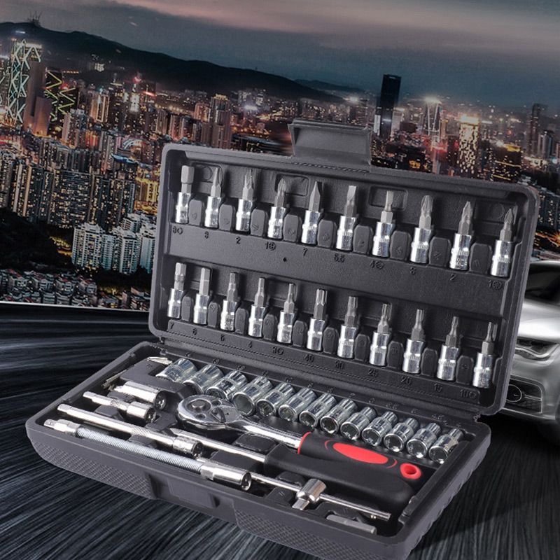 BowLift | 46-piece set with quick-change wrench