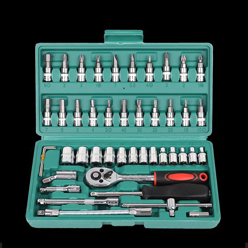 BowLift | 46-piece set with quick-change wrench