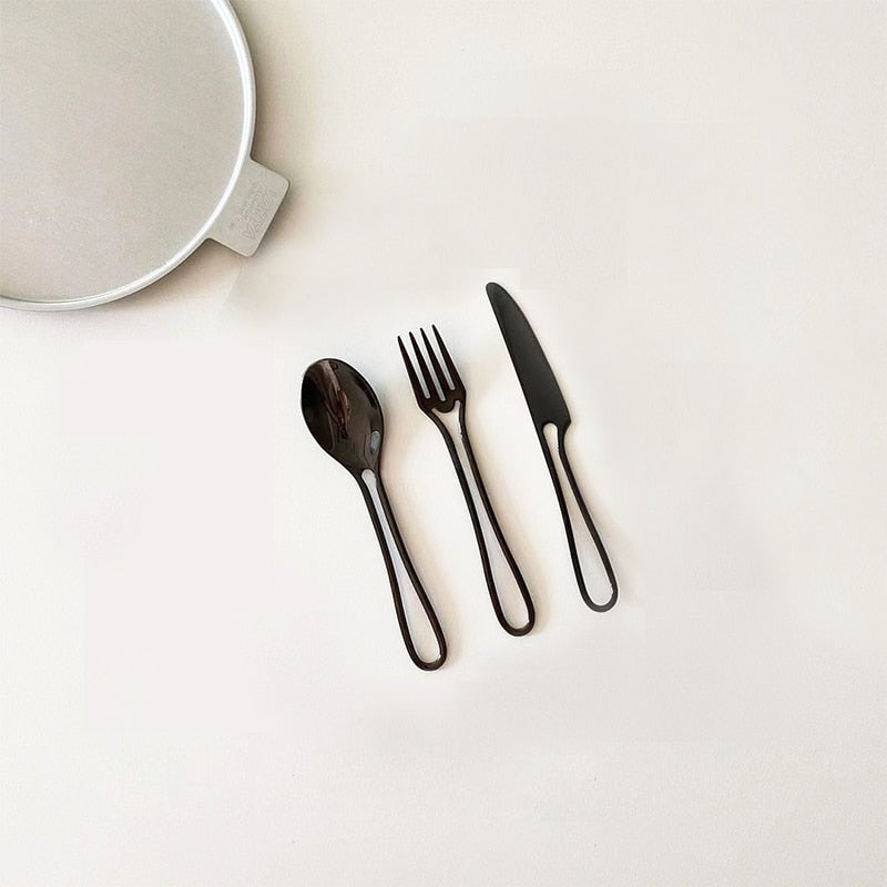 BowLift | Outline Cutlery Set made of Stainless Steel