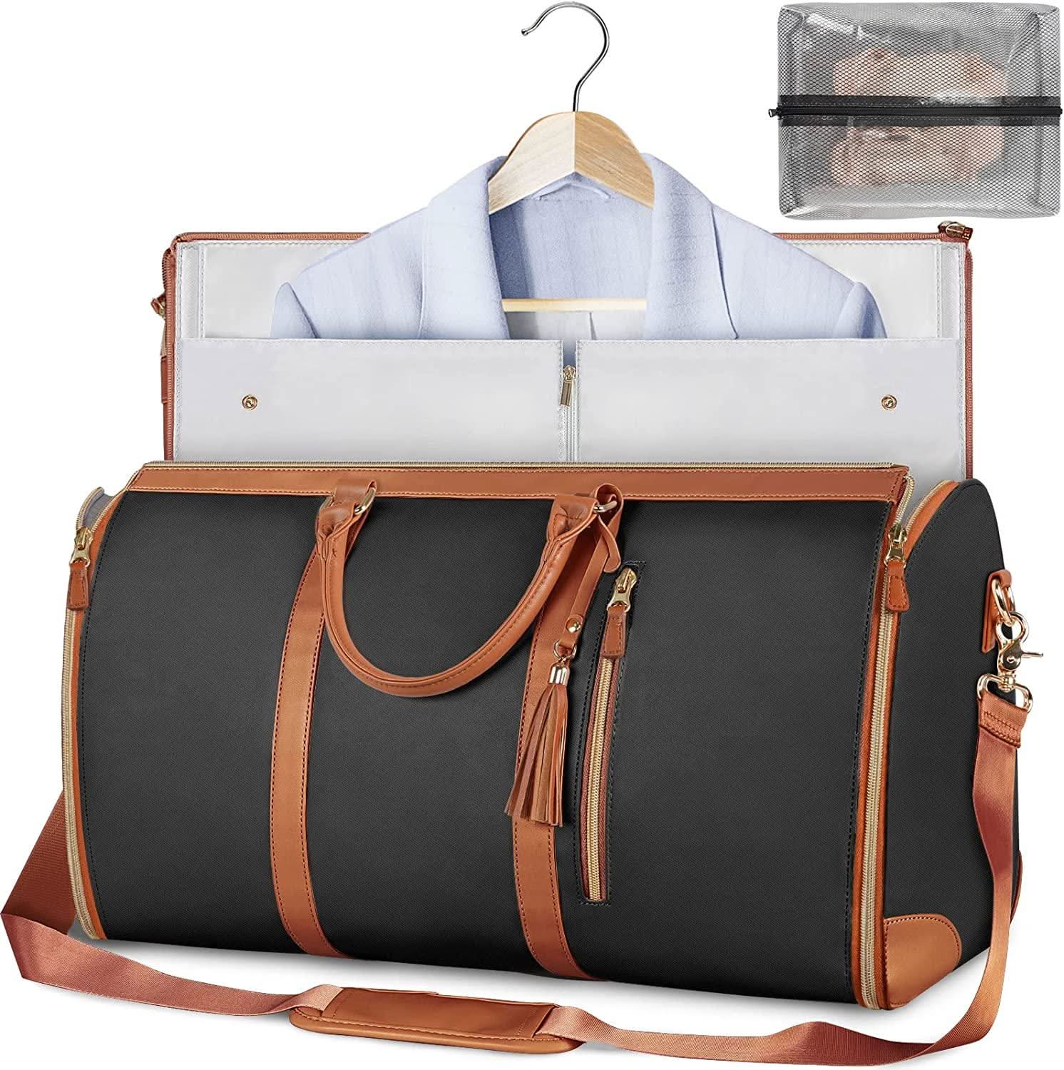 BowLift | Foldable PU Leather Suit Storage Bag