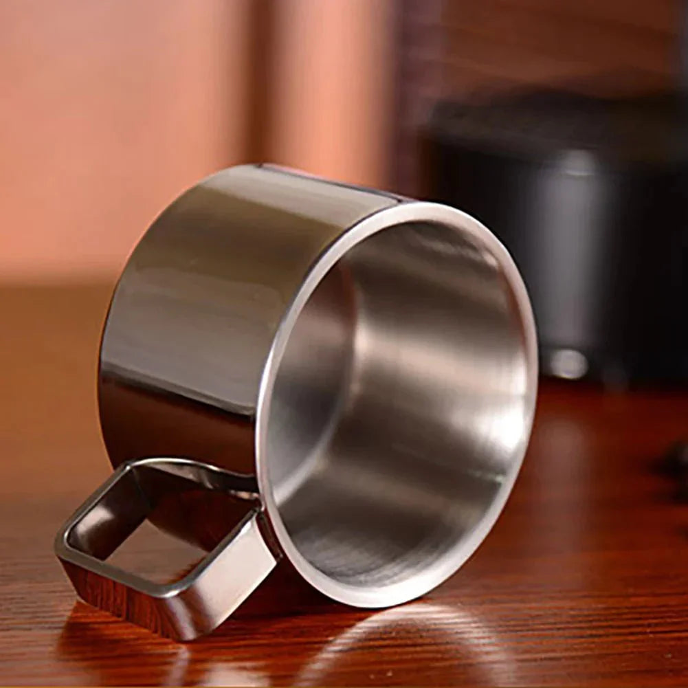 BowLift | Three-Piece Stainless Steel Coffee Cup Set