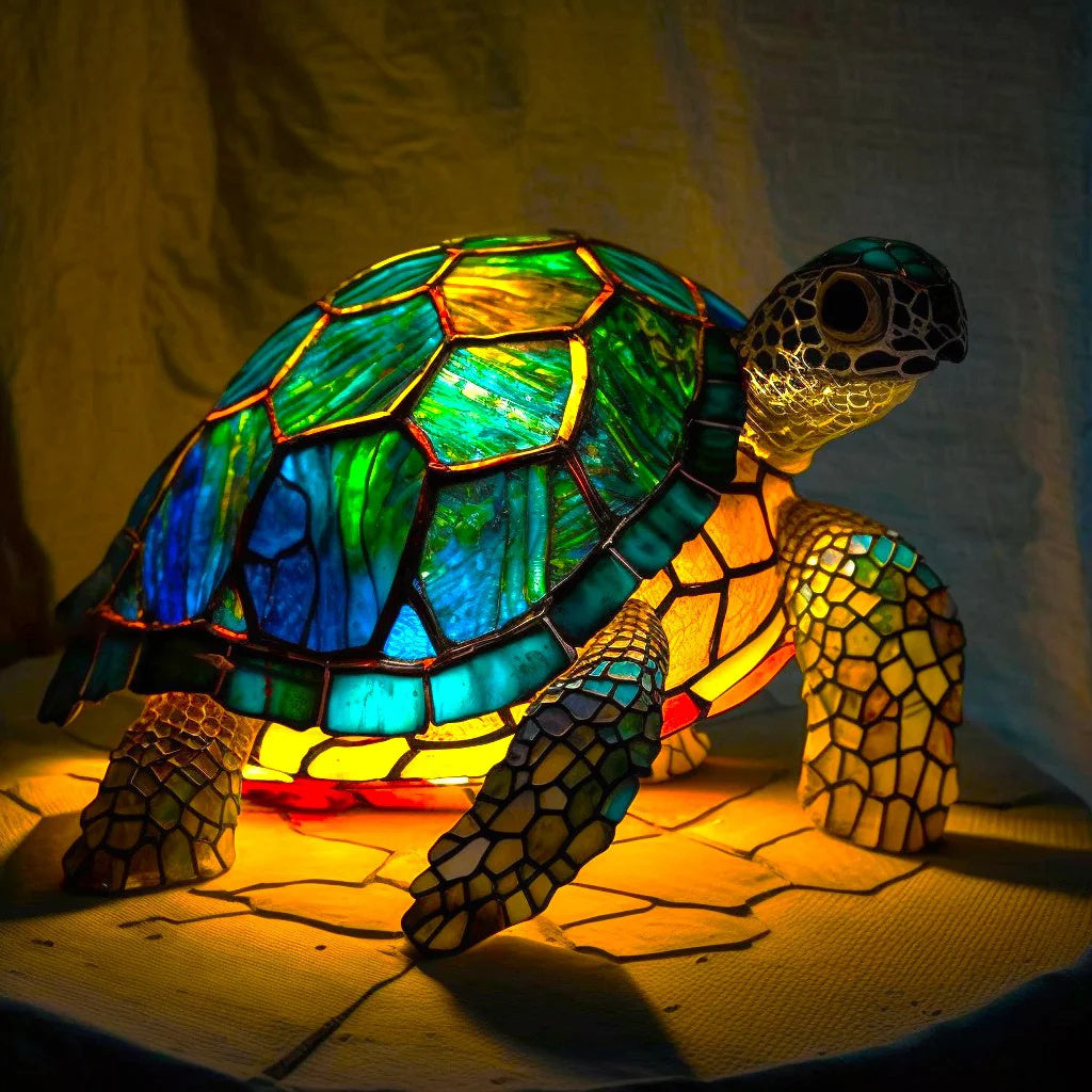 BowLift | Animal Stained Glass Table Lamp Ornament