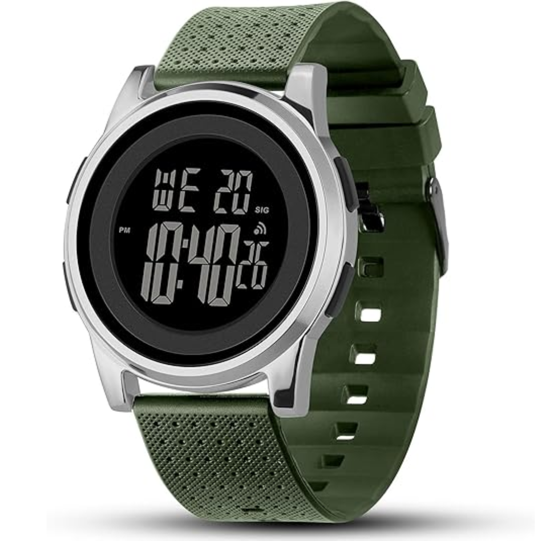 BowLift | Charlie Ultra-Thin Waterproof Digital Sports Watch for Men