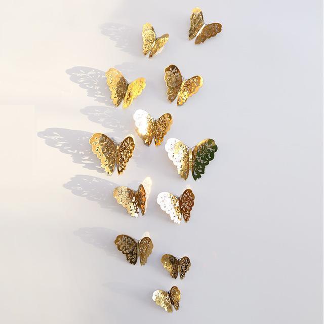 BowLift | ButterflyGlow 3D Butterfly Decoration | Wall Decoration | Spring & Summer | Classic & Modern