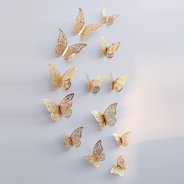 BowLift | ButterflyGlow 3D Butterfly Decoration | Wall Decoration | Spring & Summer | Classic & Modern