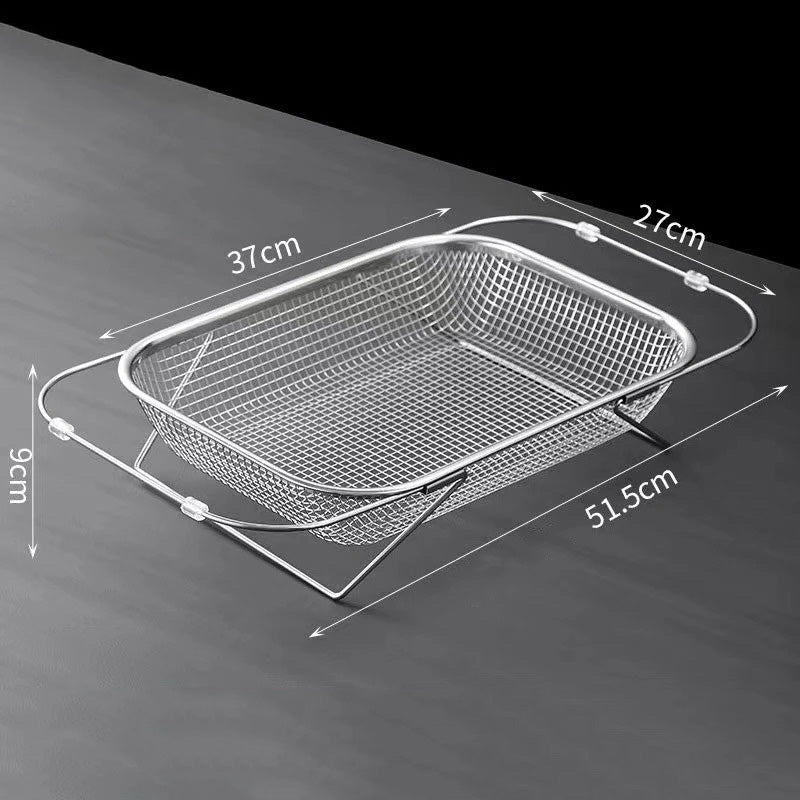 BowLift | Expandable Sink Strainer Insert | Full Metal