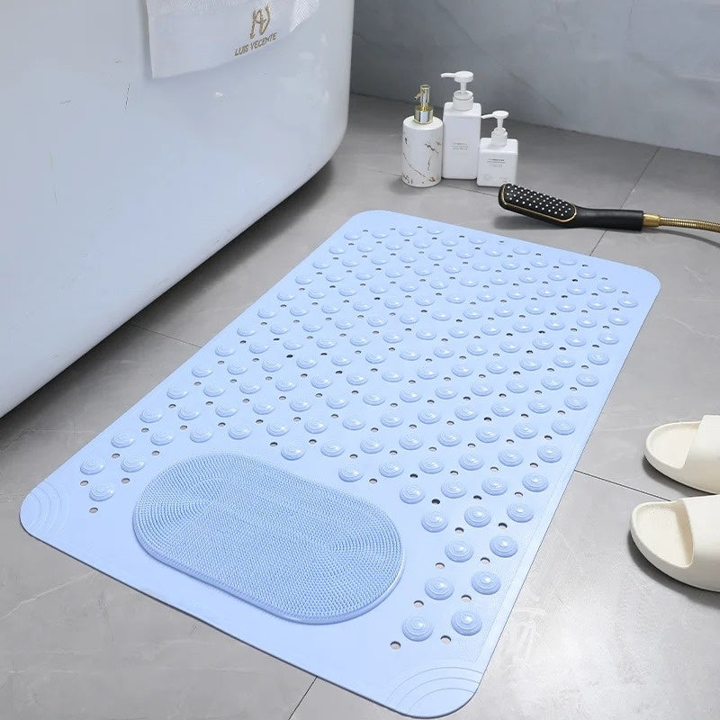 BowLift | Anti-Slip Shower Mat with Integrated Foot Scrubber – Safe, Comfortable & Quick-Drying Design