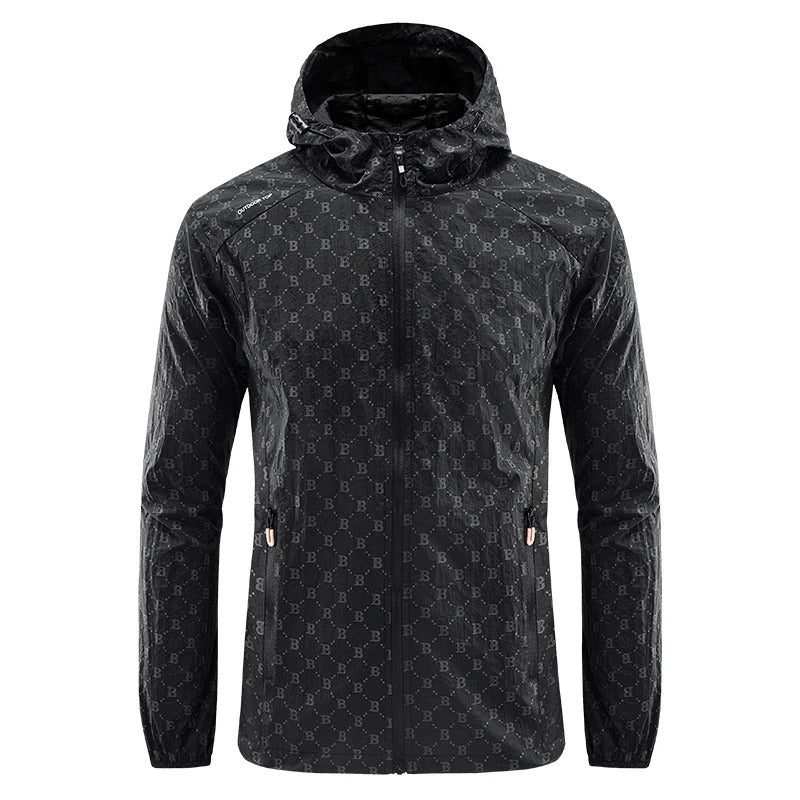 BowLift | Ultralight wind and sunproof hooded summer jacket men