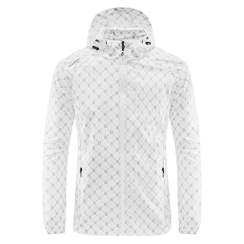 BowLift | Ultralight wind and sunproof hooded summer jacket men