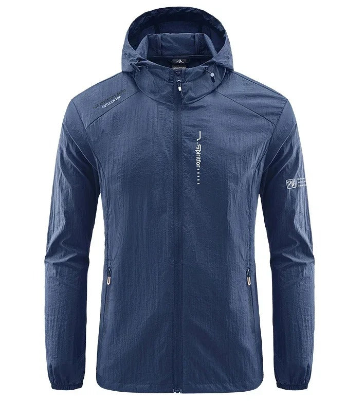 BowLift | Ultralight wind and sunproof hooded summer jacket men