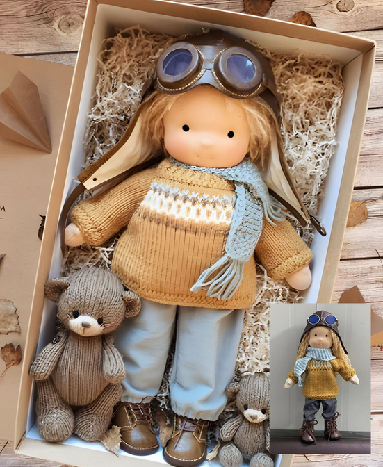 BowLift | Sweet handmade Waldorf doll